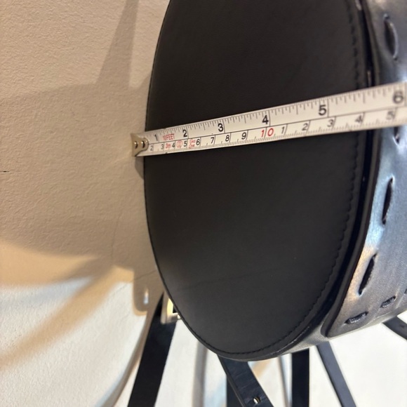 FRYE MINI Backpack Snap Closure Smooth Leather Adjustable Straps Top Handle - Picture 5 of 14